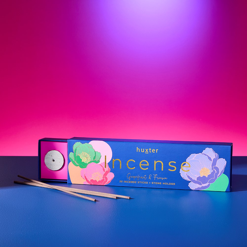 Huxter Incense Sticks Gift Box - Grapefruit & Freesia