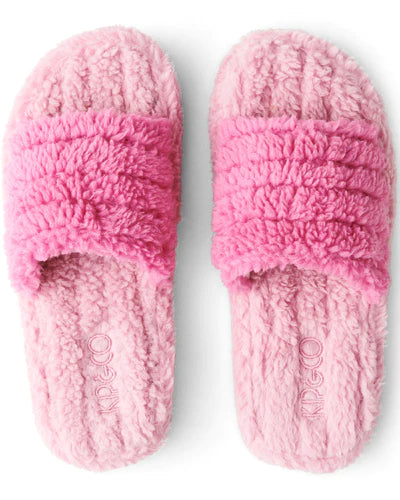 Kip & Co Slippers Poochie pink