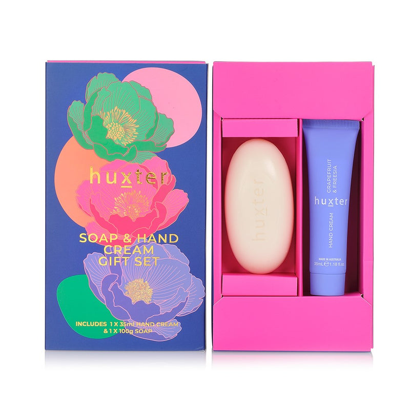 Huxter Soap & Hand Cream Gift Box - Grapefruit & Freesia