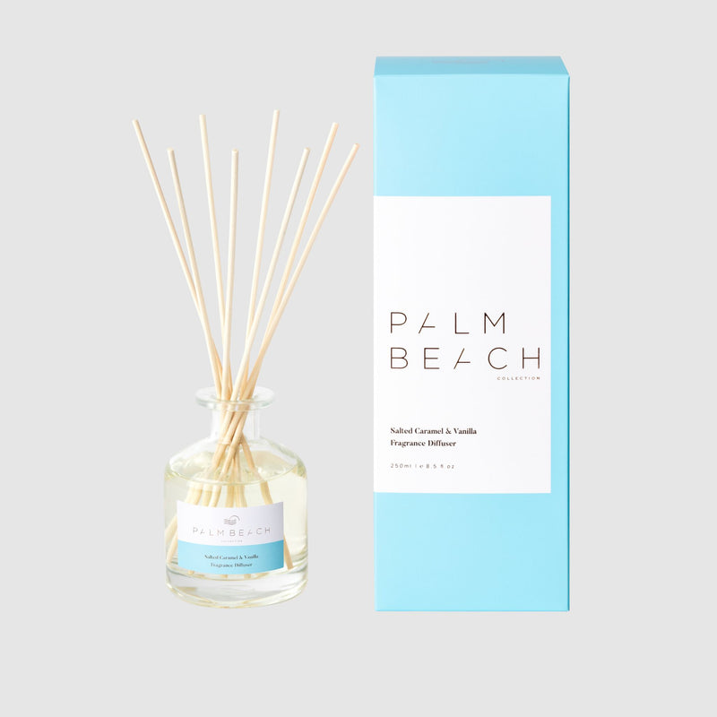 Palm Beach Diffuser Salted Caramel and Vanilla 250ml – Home Fragrance from BJs Furniture Horsham