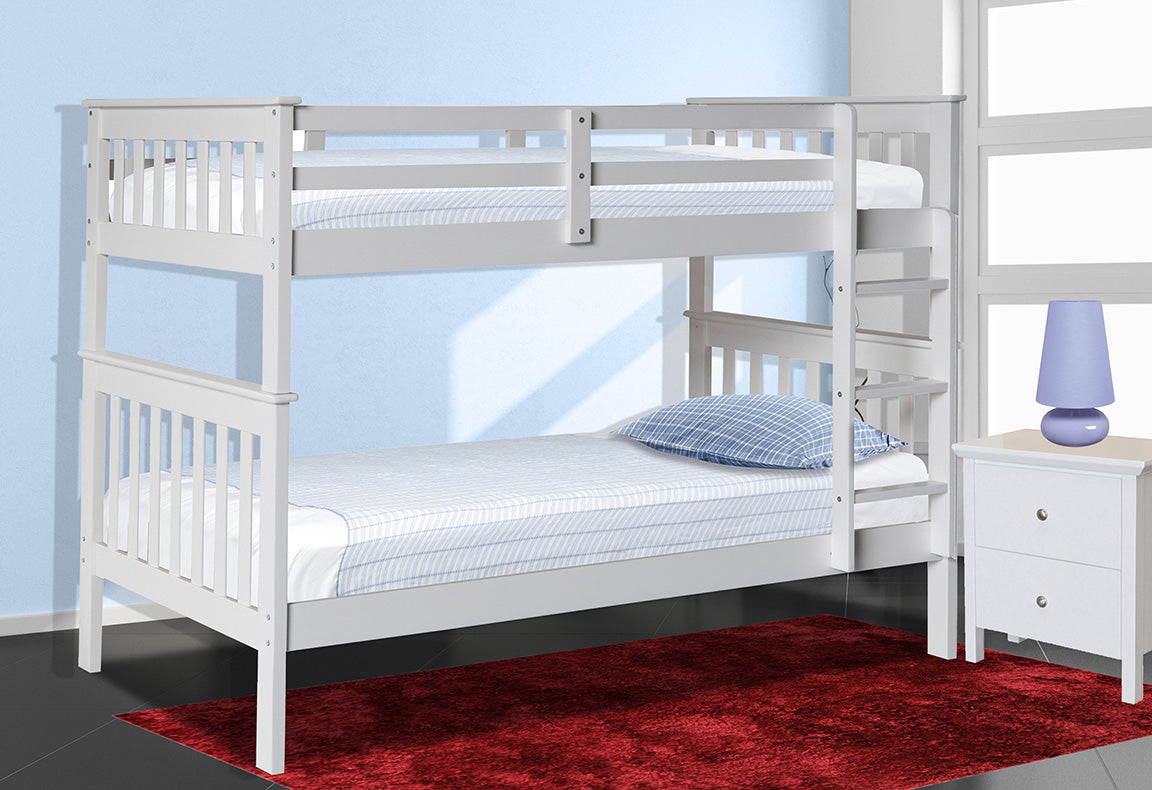 Retro Twin Single Bunk – Kids Beds & Bunks from BJs Furniture Horsham