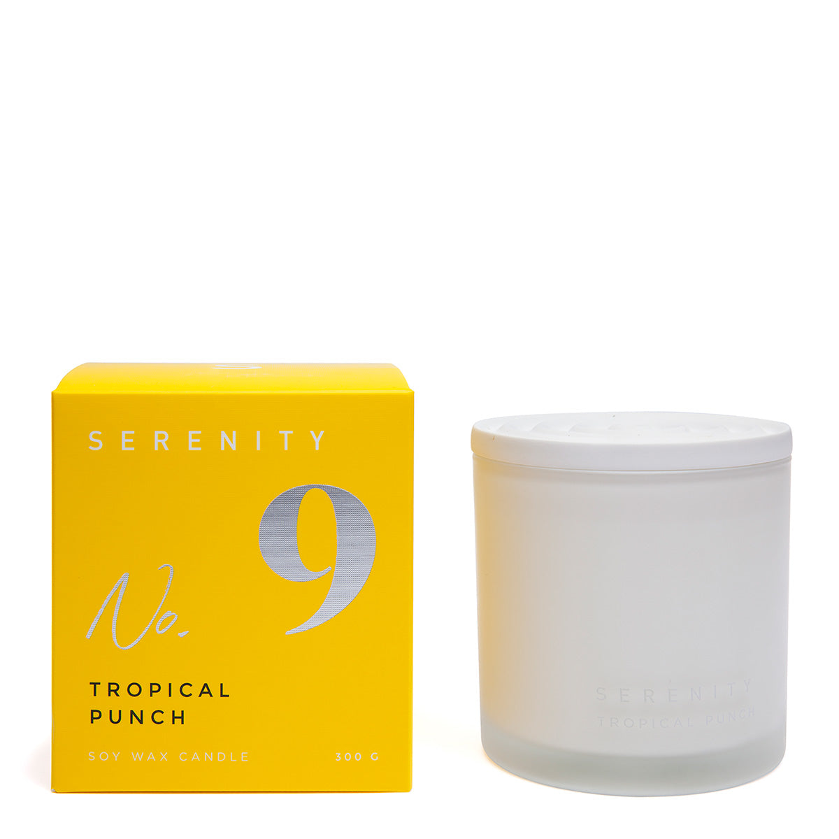 Serenity Core No9 Candle Tropical Punch – Home Fragrance from BJs Furniture Horsham