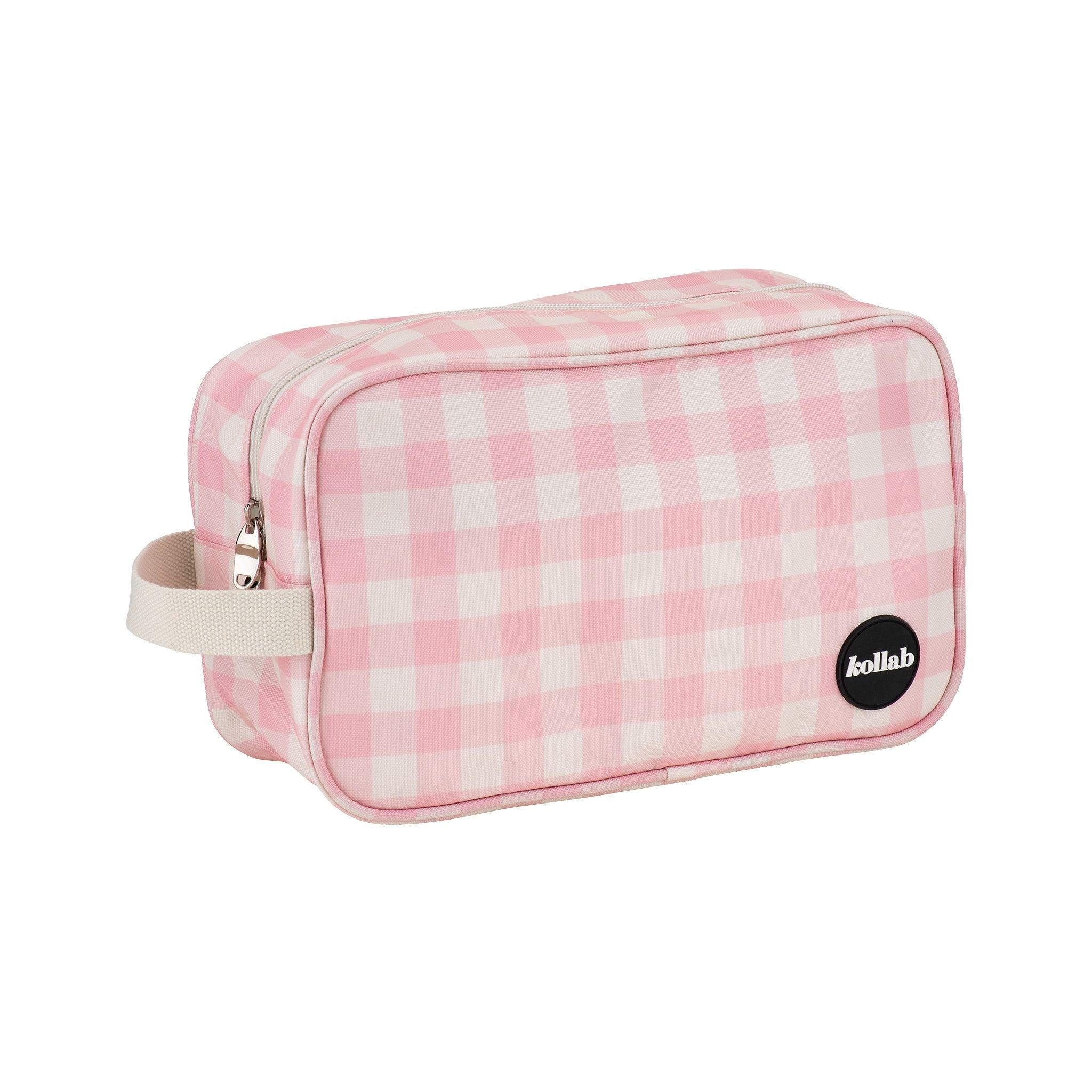 Kollab Holiday Travel Bag Candy Pink Check – Handbags from BJs Furniture Horsham
