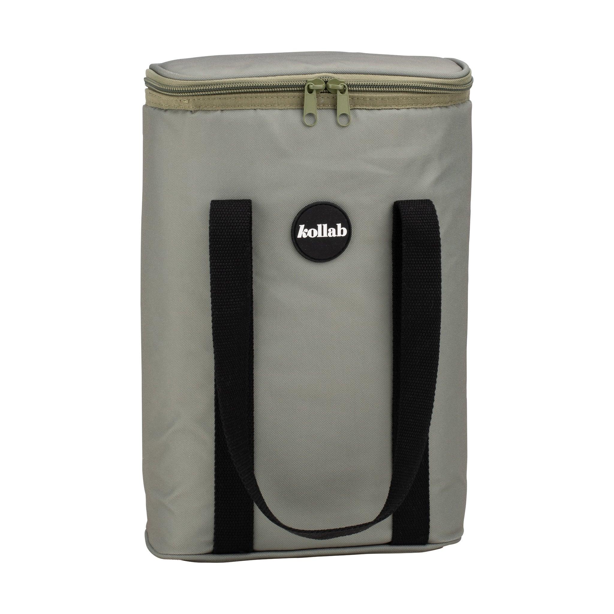 Kollab Holiday Wine Cooler Bag Khaki Black – Handbags from BJs Furniture Horsham