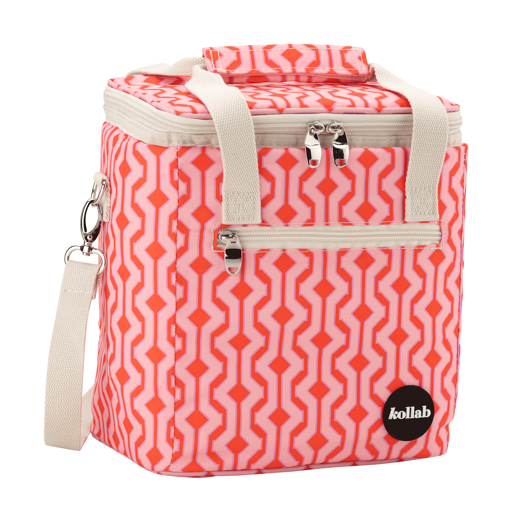 Kollab Holiday Mini Cooler Cherry Zig Zag