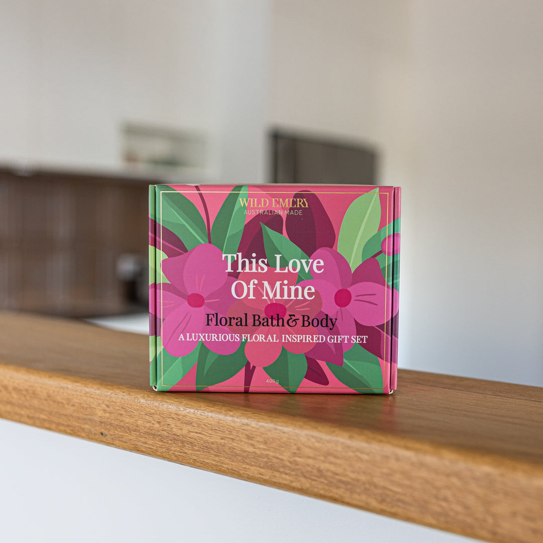 Wild Emery This Love Of Mine - Floral Bath & Body Gift Set