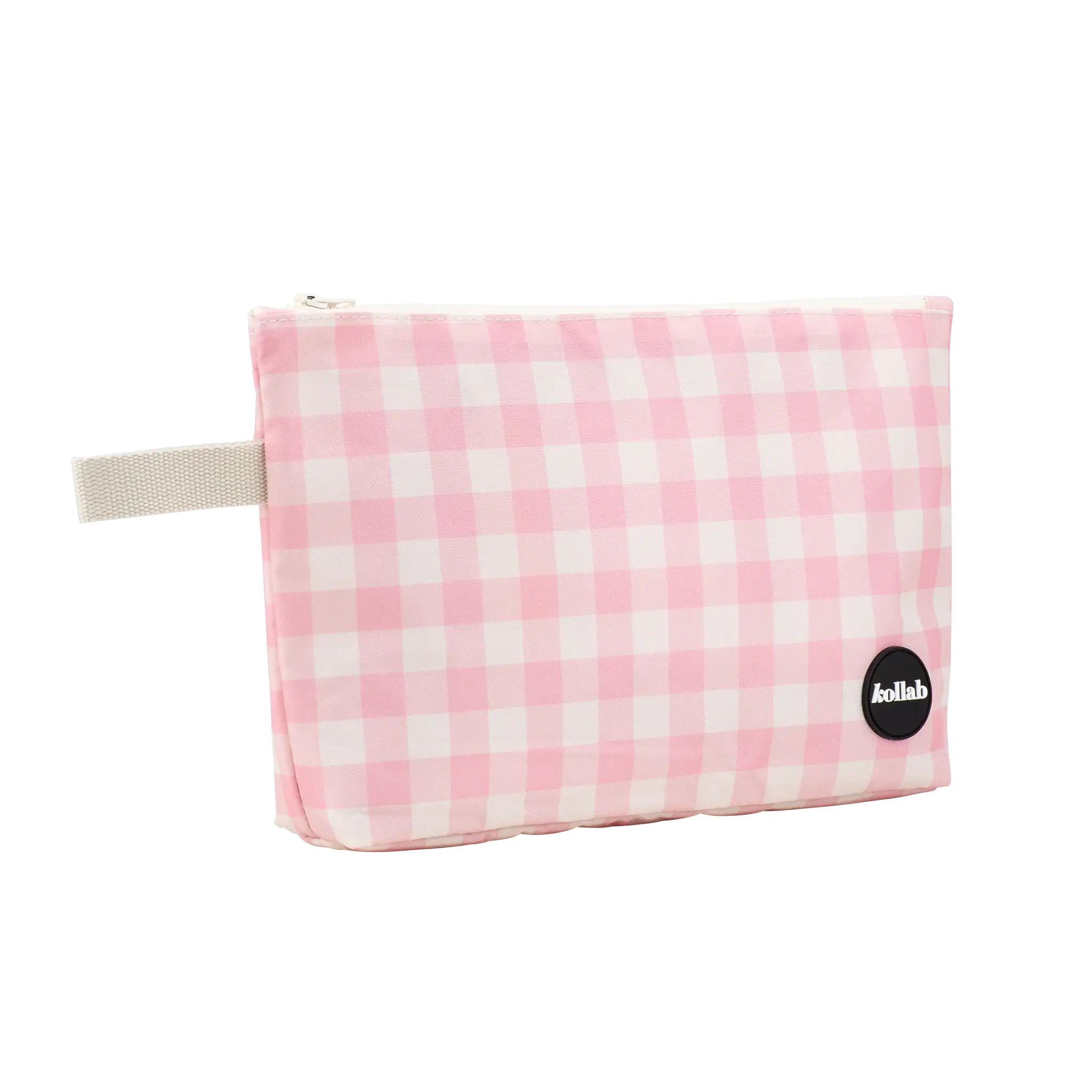 Kollab Wet Bag Candy Pink Check