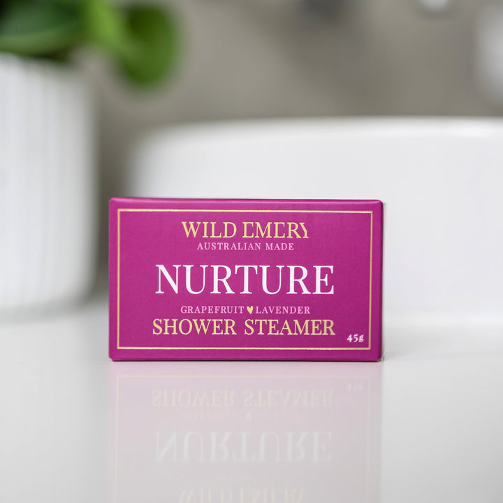 Wild Emery Shower Steamer Nurture