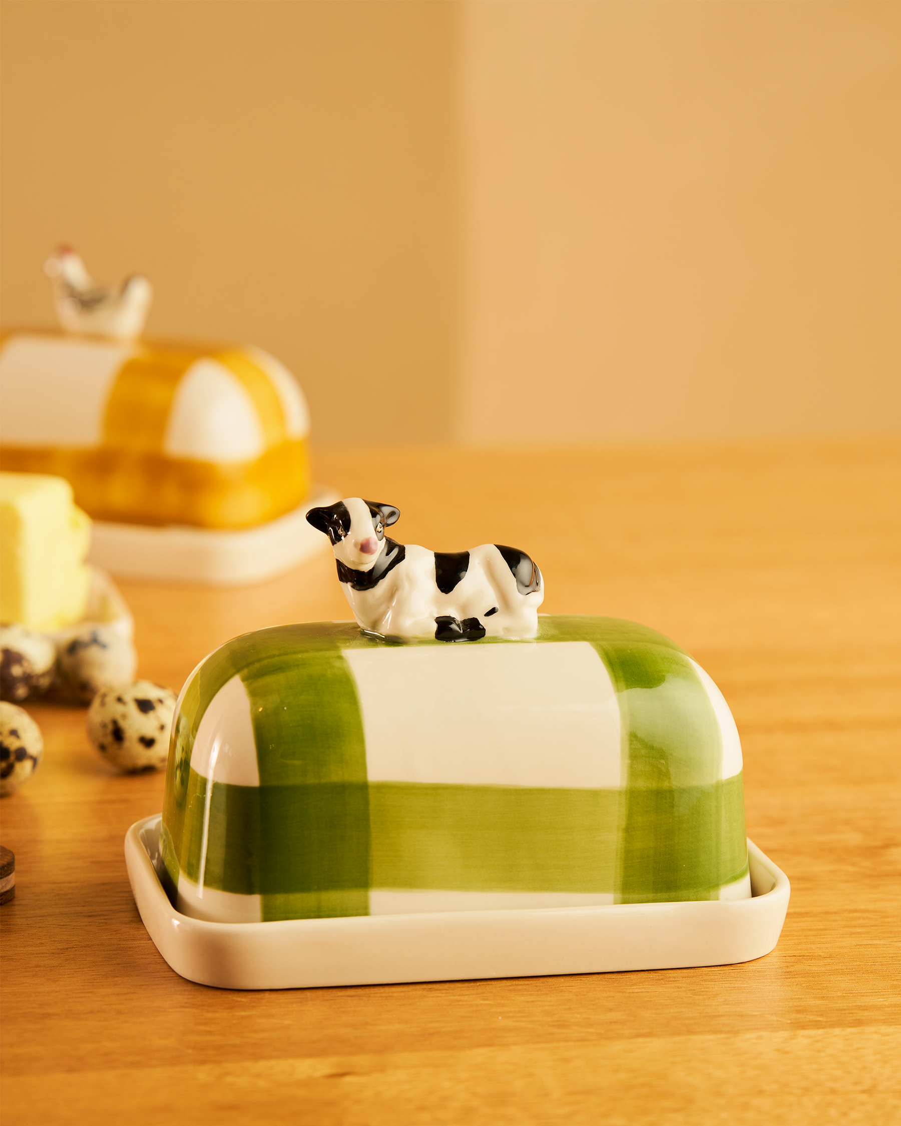 Robert Gordon Butter Dish - Cow Butter Up