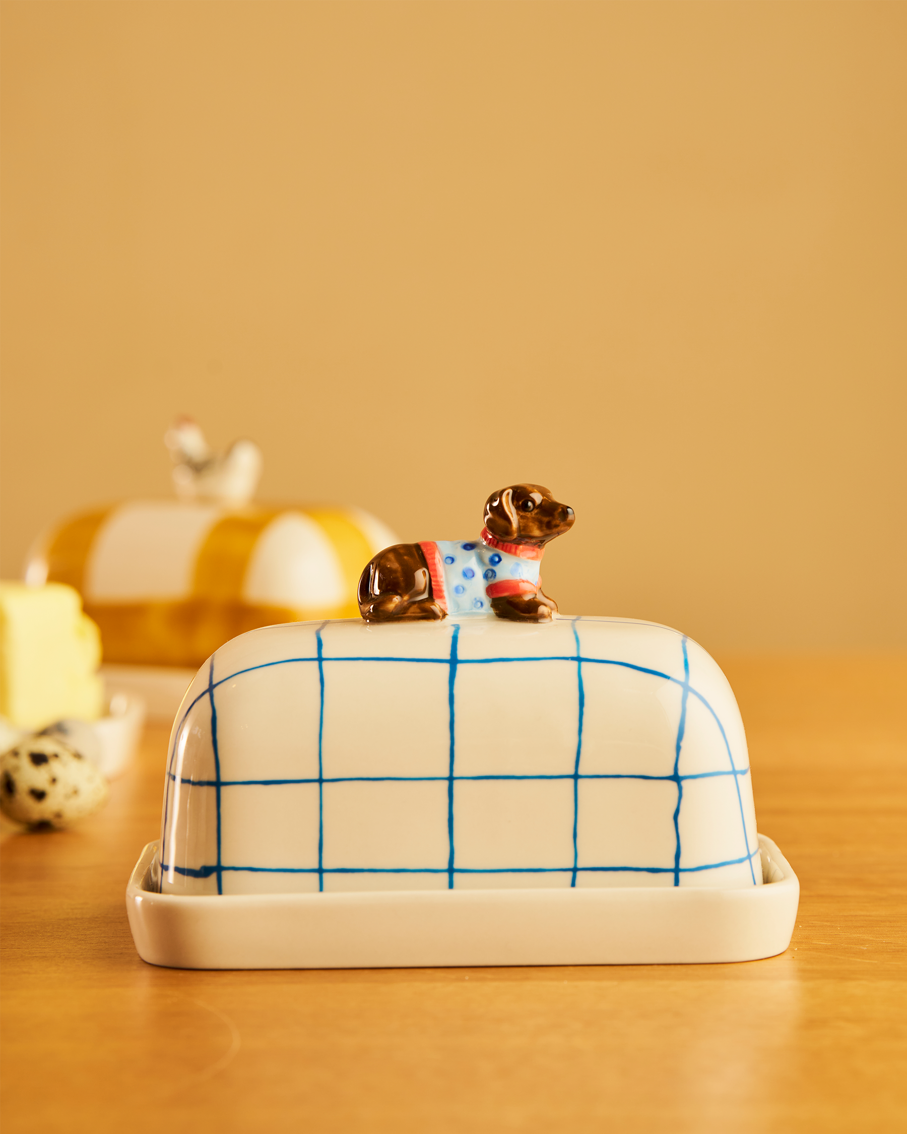Robert Gordon Butter Dish - Dachshund Butter Up
