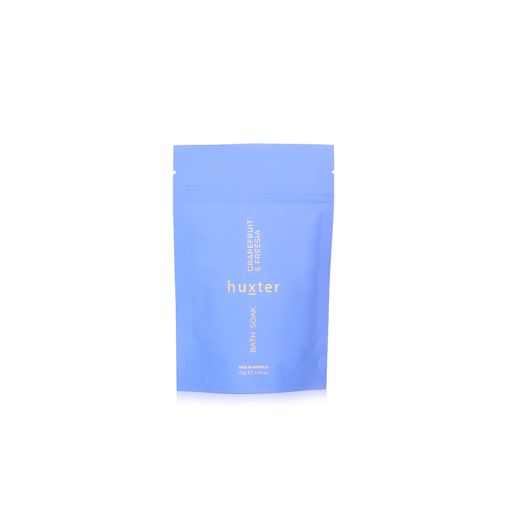 Huxter Bath Soak 120gm - Grapefruit & Freesia