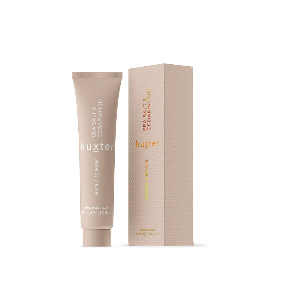 Huxter Hand Cream 35ml - Sea Salt & Cedarwood