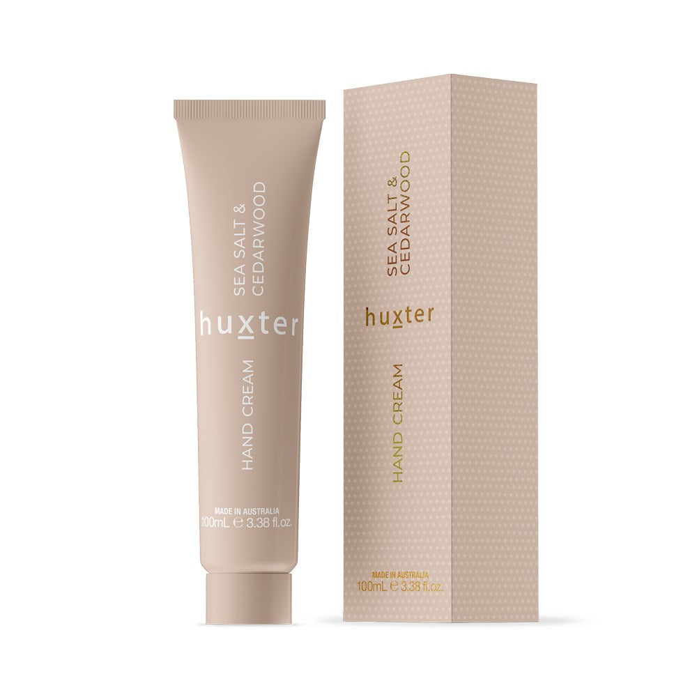 Huxter Hand Cream 100ml - Sea Salt & Cedarwood