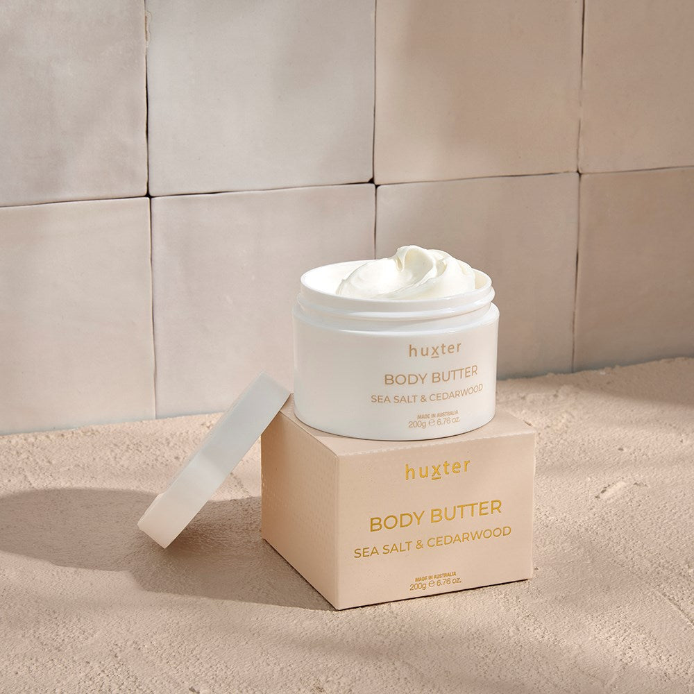 Huxter Body Butter - Sea Salt & Cedarwood