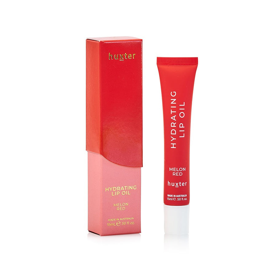 Huxter Hydrating Lip Oil - Melon Red