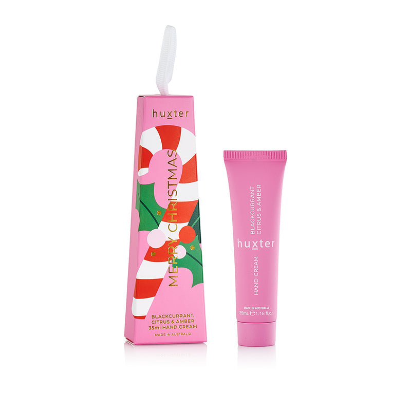 Huxter Hand Cream Pink 35ml - Blackcurrant, Citrus & Amber