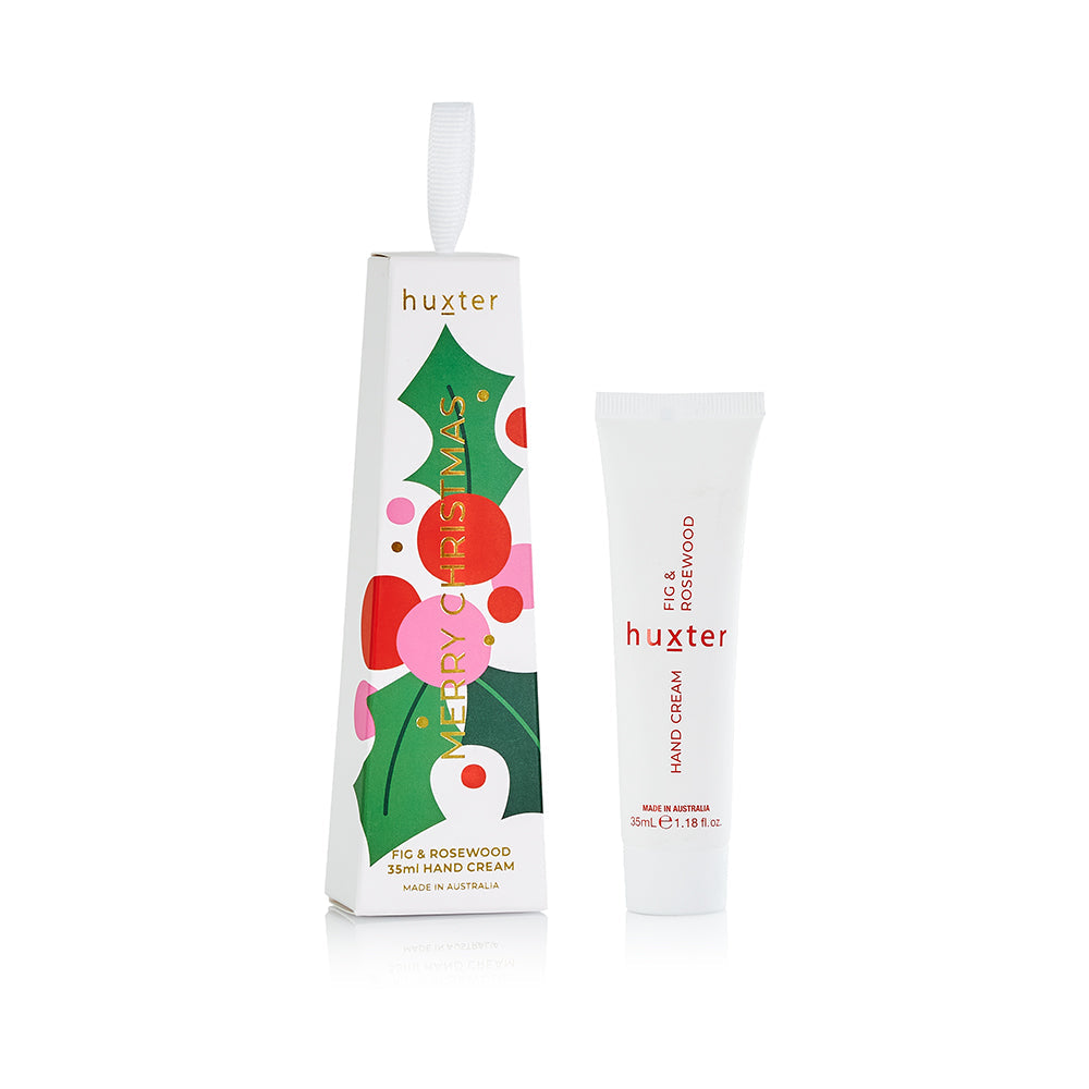 Huxter Hand Cream White 35ml - Fig & Rosewood