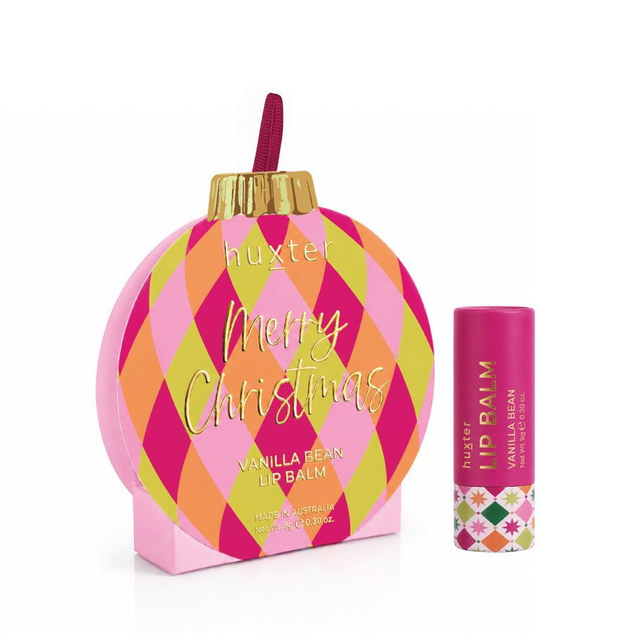 Huxter Christmas Bauble Lip Balm - Pink