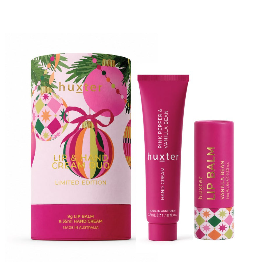 Huxter Christmas Lip & Hand Duo Set