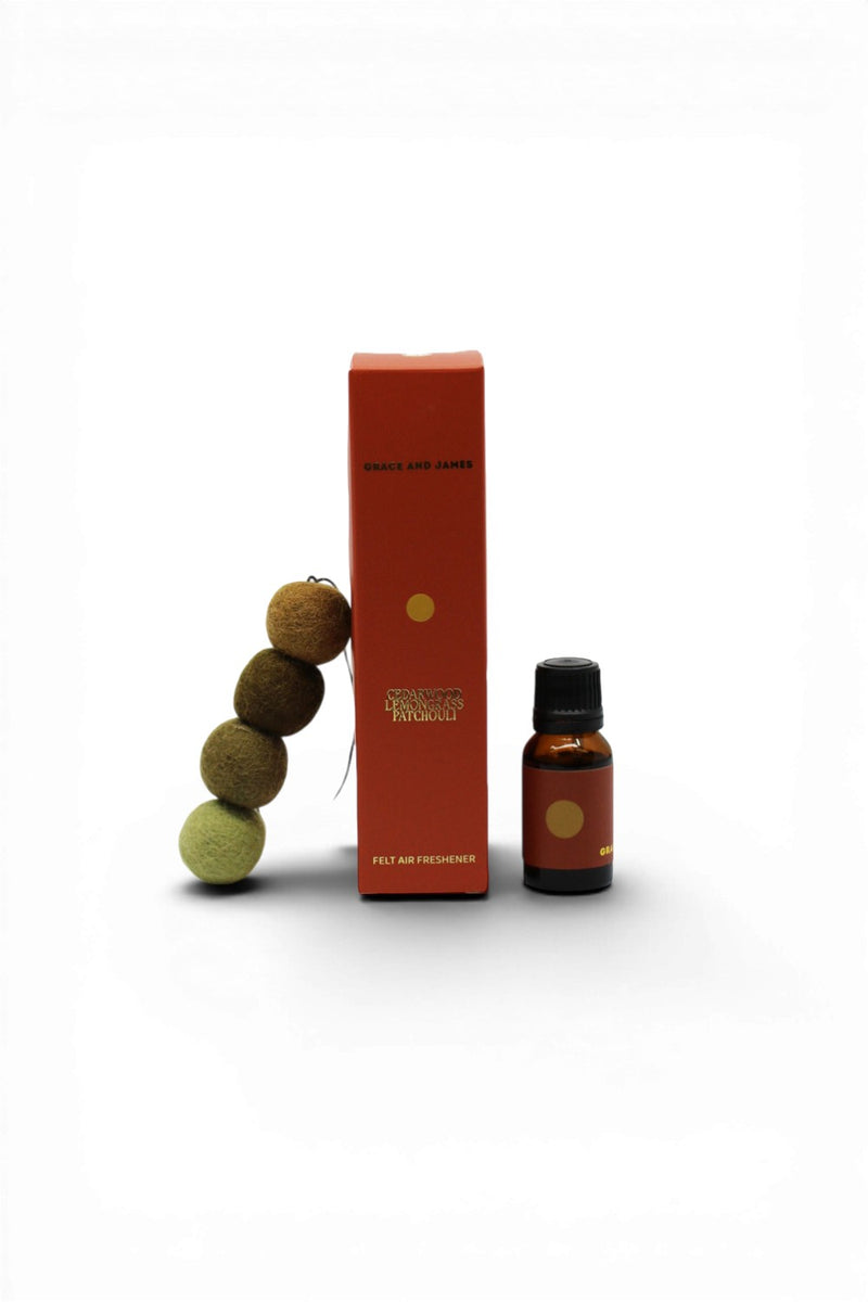 Grace and James Air Freshener Cedarwood, Lemongrass & Patchouli