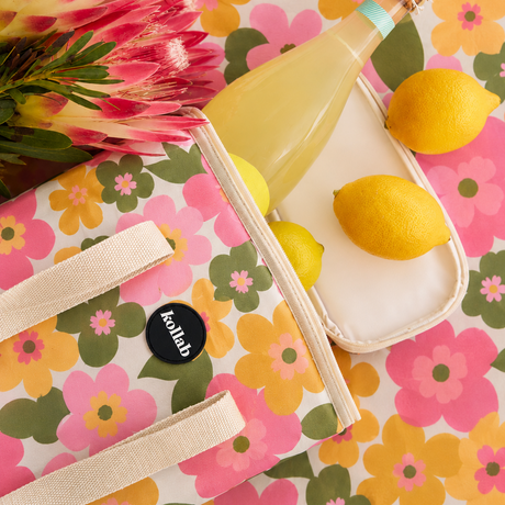 Kollab Wine Cooler Bag Sunshine Petals