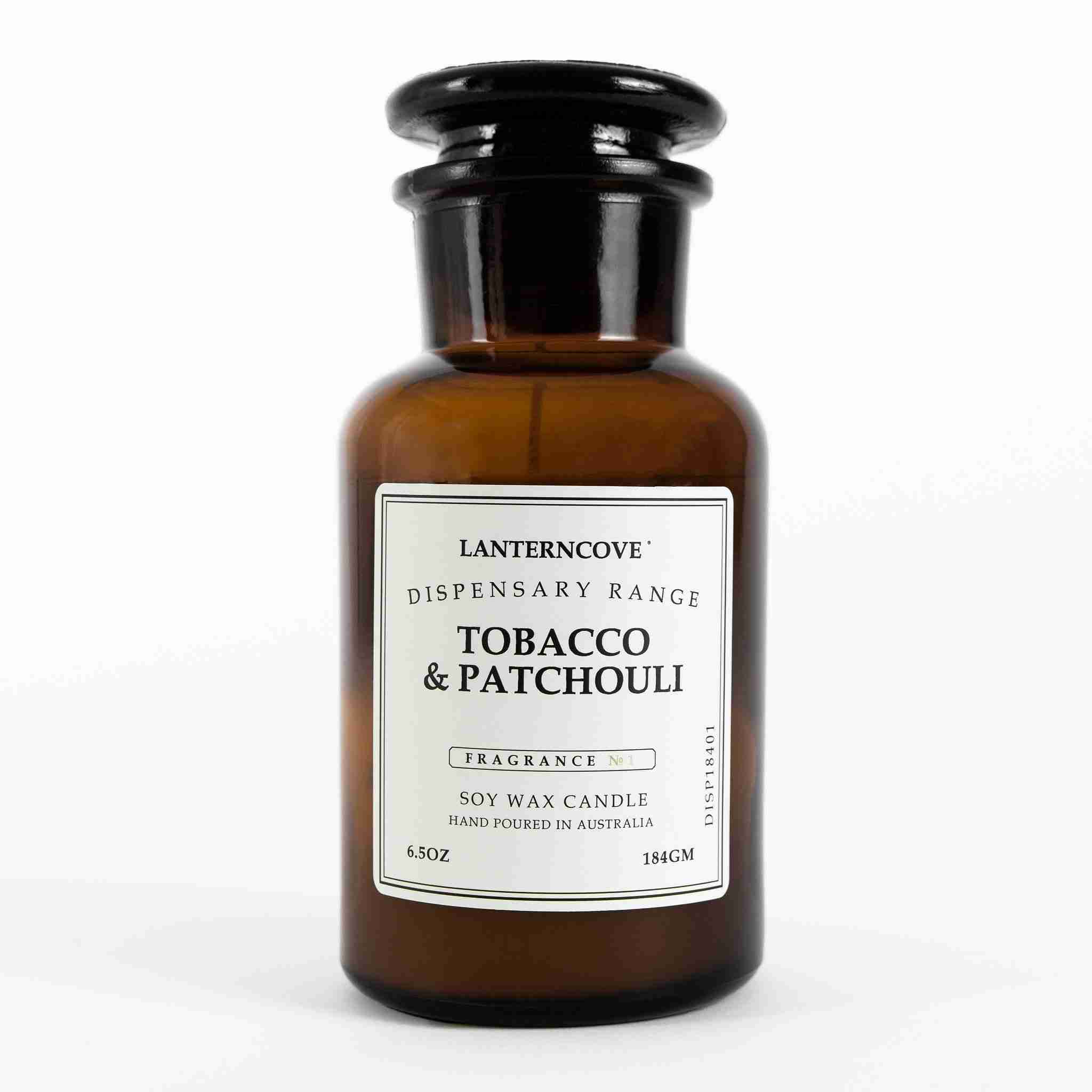 Dispensary Candle Small Tobacco & Patchouli