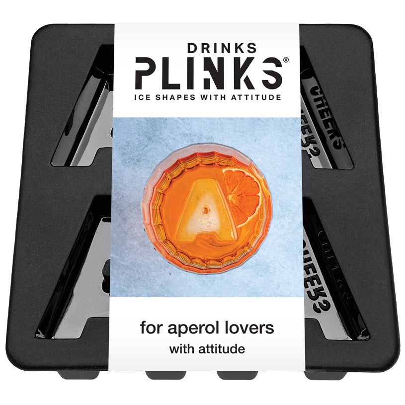 Drinks Plinks Ice Cube Tray For Aperol Lovers