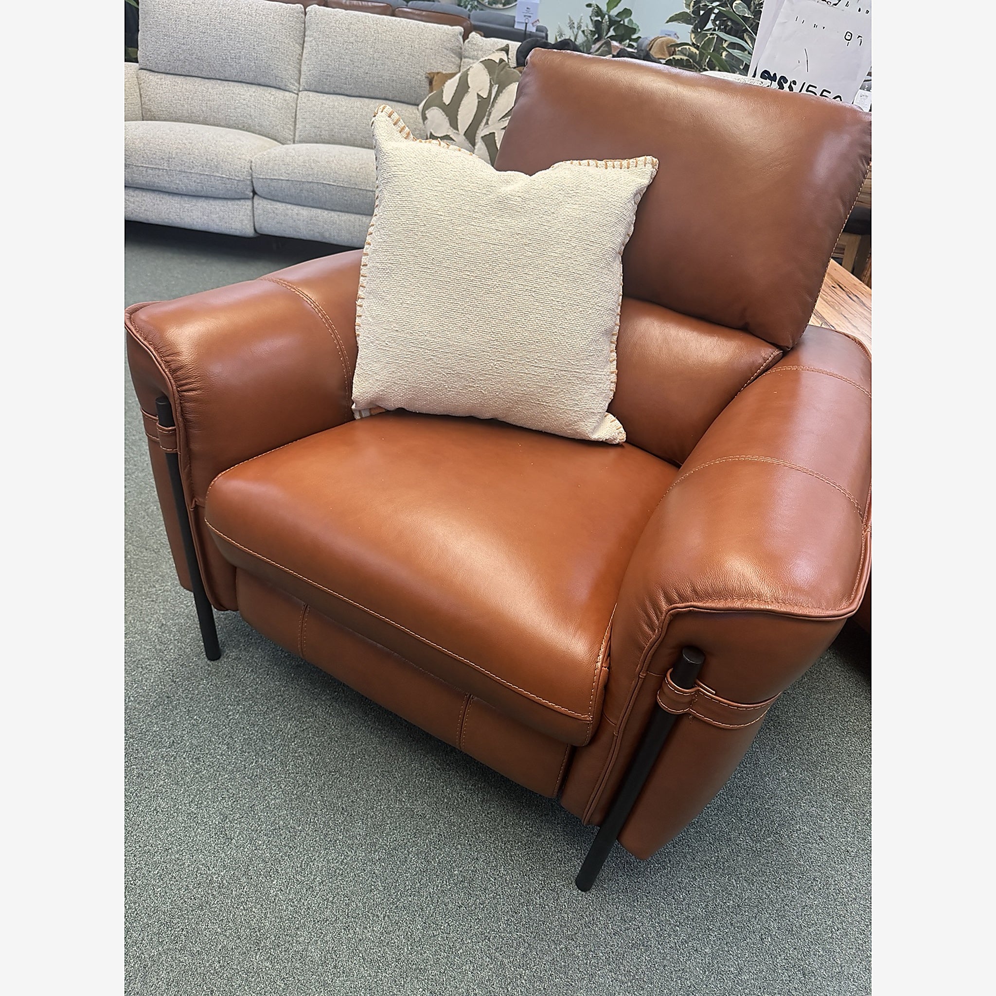 Lily Electric Leather Recliner