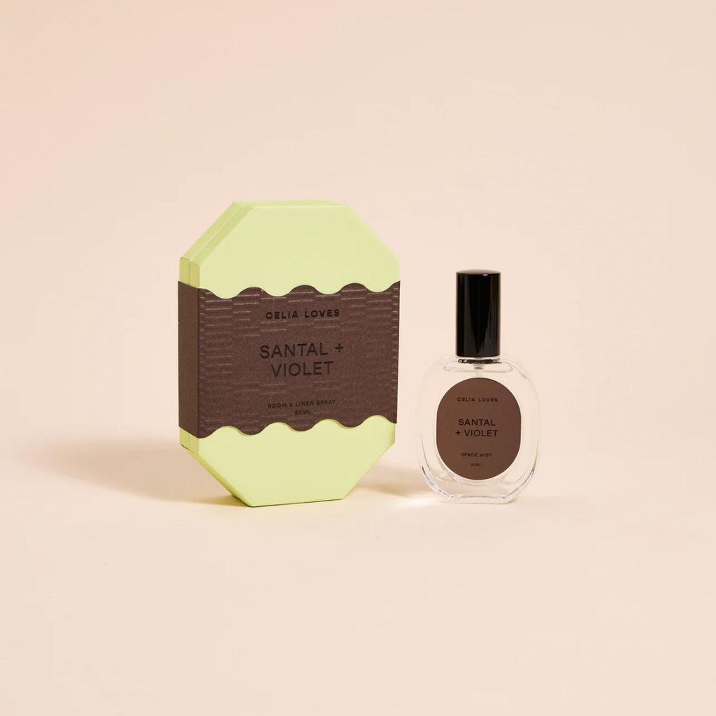 Celia Loves Santal + Violet Room Spray
