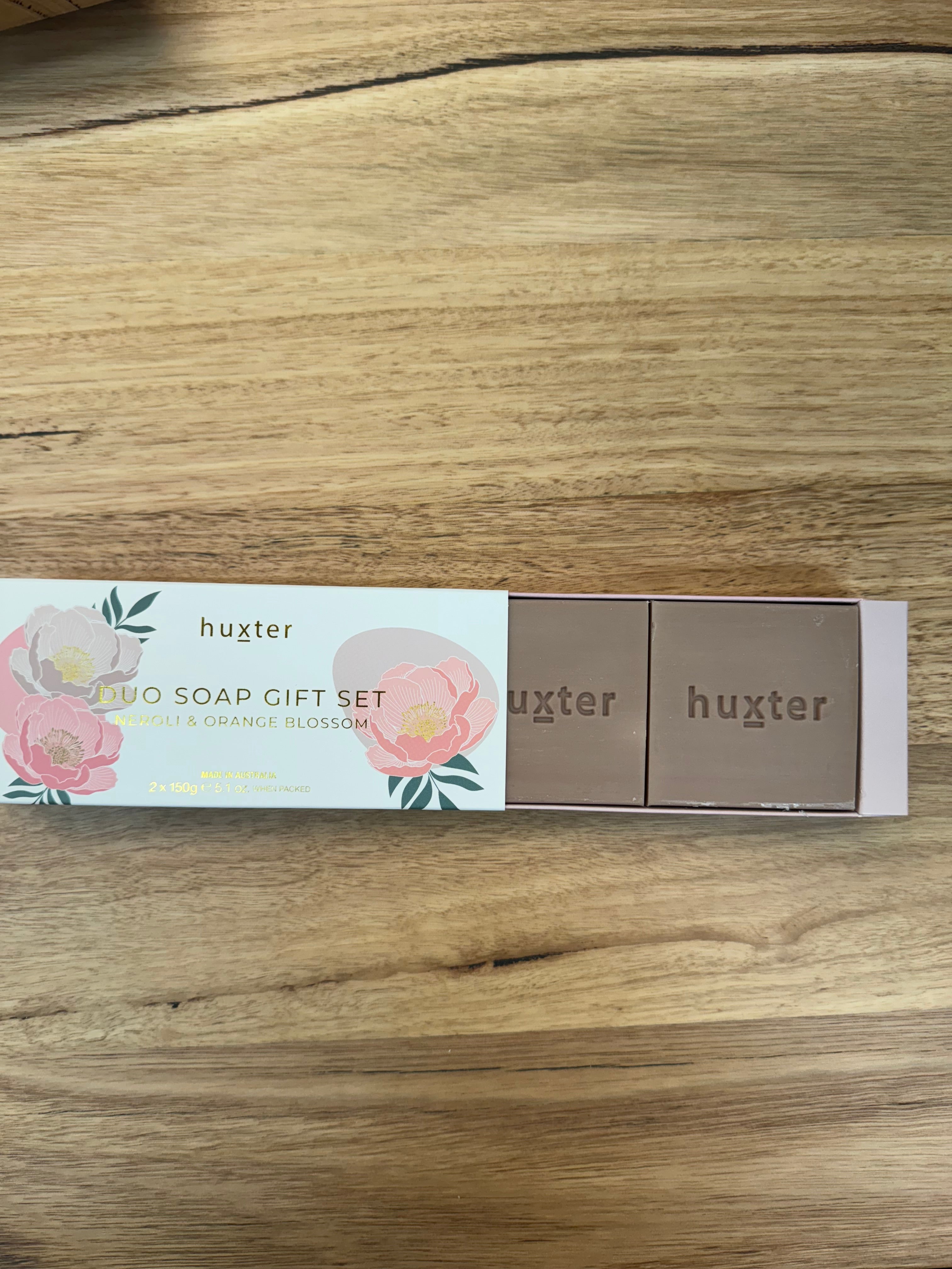 Huxter Duo Soap Gift Set - Neroli & Orange Blossom