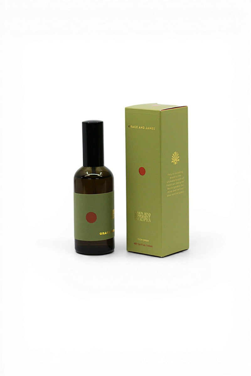 Grace and James Mist 100ml Lemon Rind, Peppermint & Eucalyptus