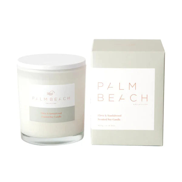 Palm Beach Candle Clove & Sandalwood 420g