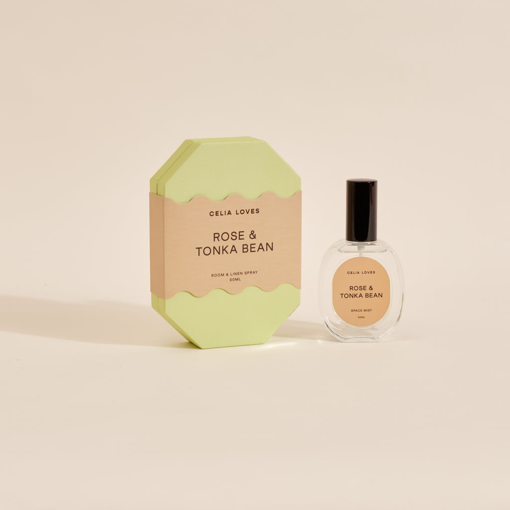 Celia Loves Rose & Tonka Bean Room Spray