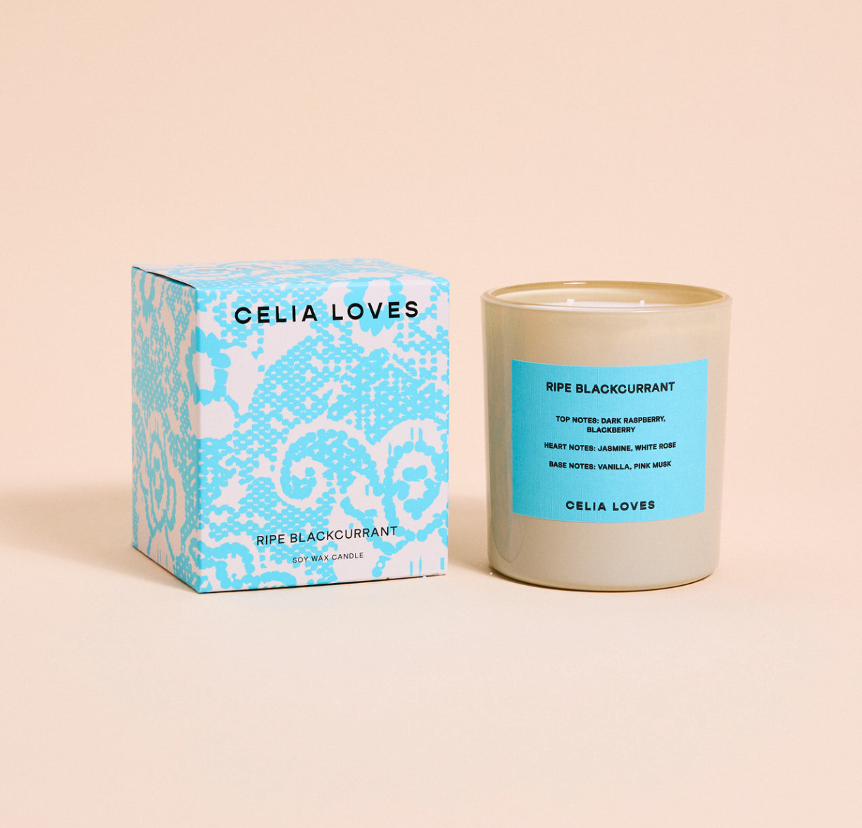 Celia Loves Ripe Blackcurrent Candle