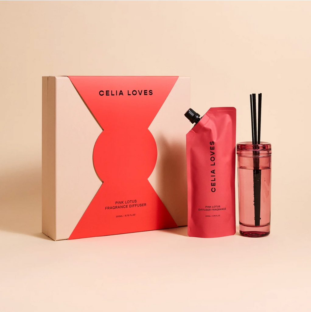 Celia Loves Diffuser Set - Pink Lotus