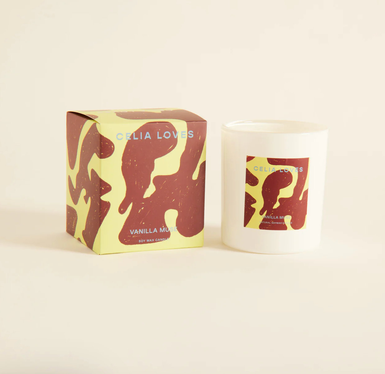 Celia Loves Vanilla Muse Candle
