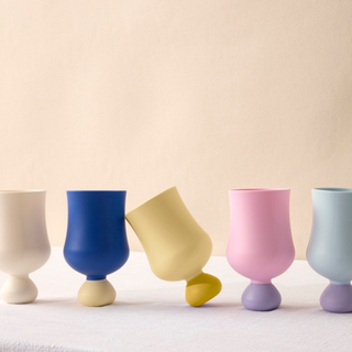 Silicone Bubble Goblet Set of 2