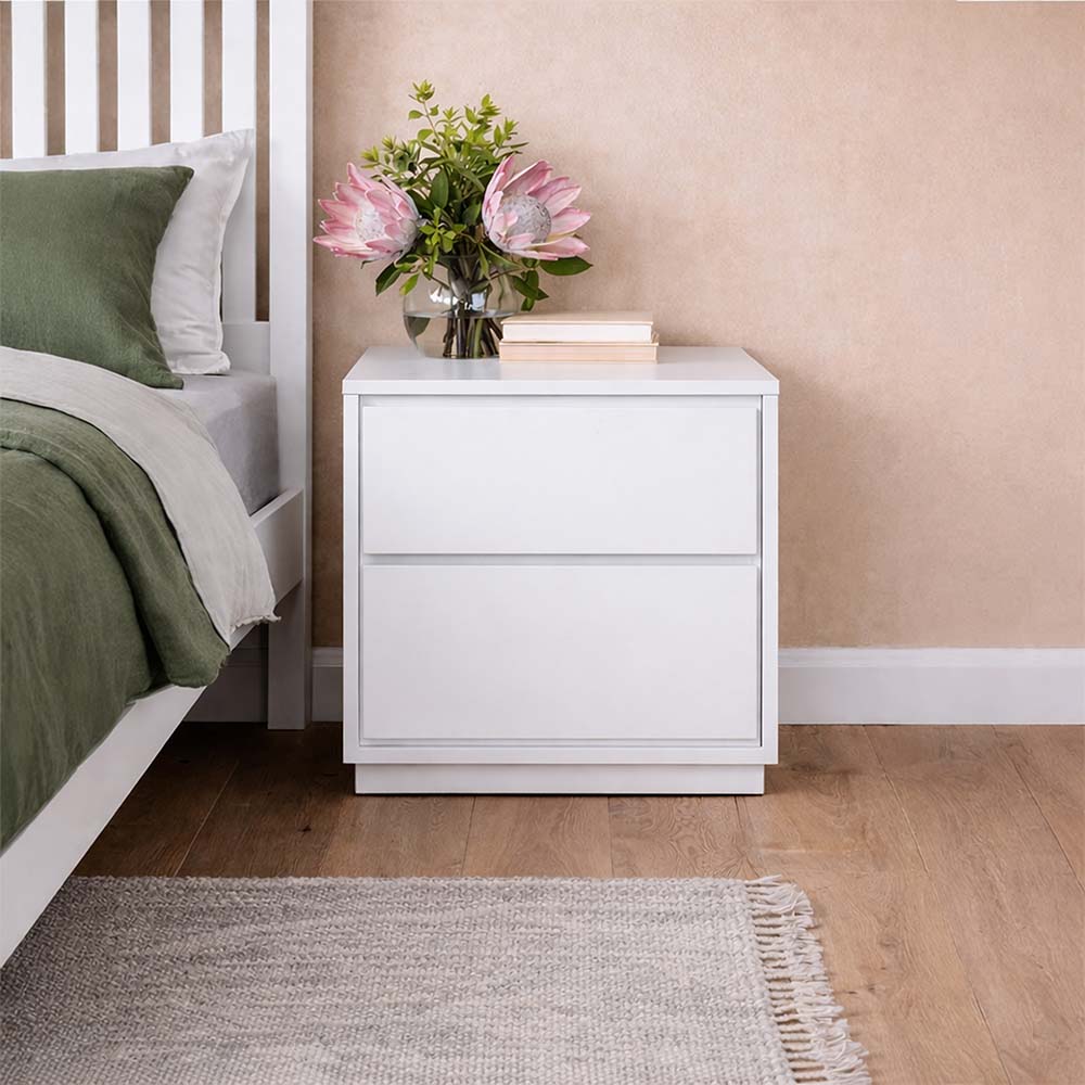 Verona Bedside White Wash