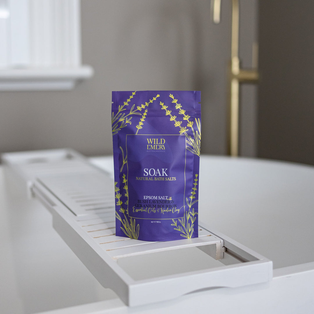 Wild Emery Natural Bath Salts -Soak