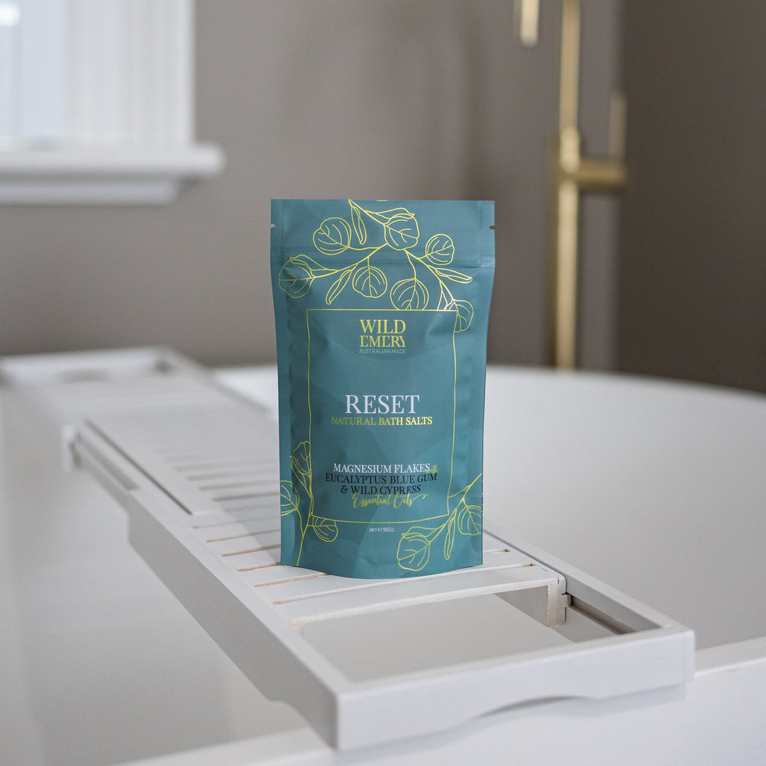 Wild Emery Natural Bath Salts -Reset