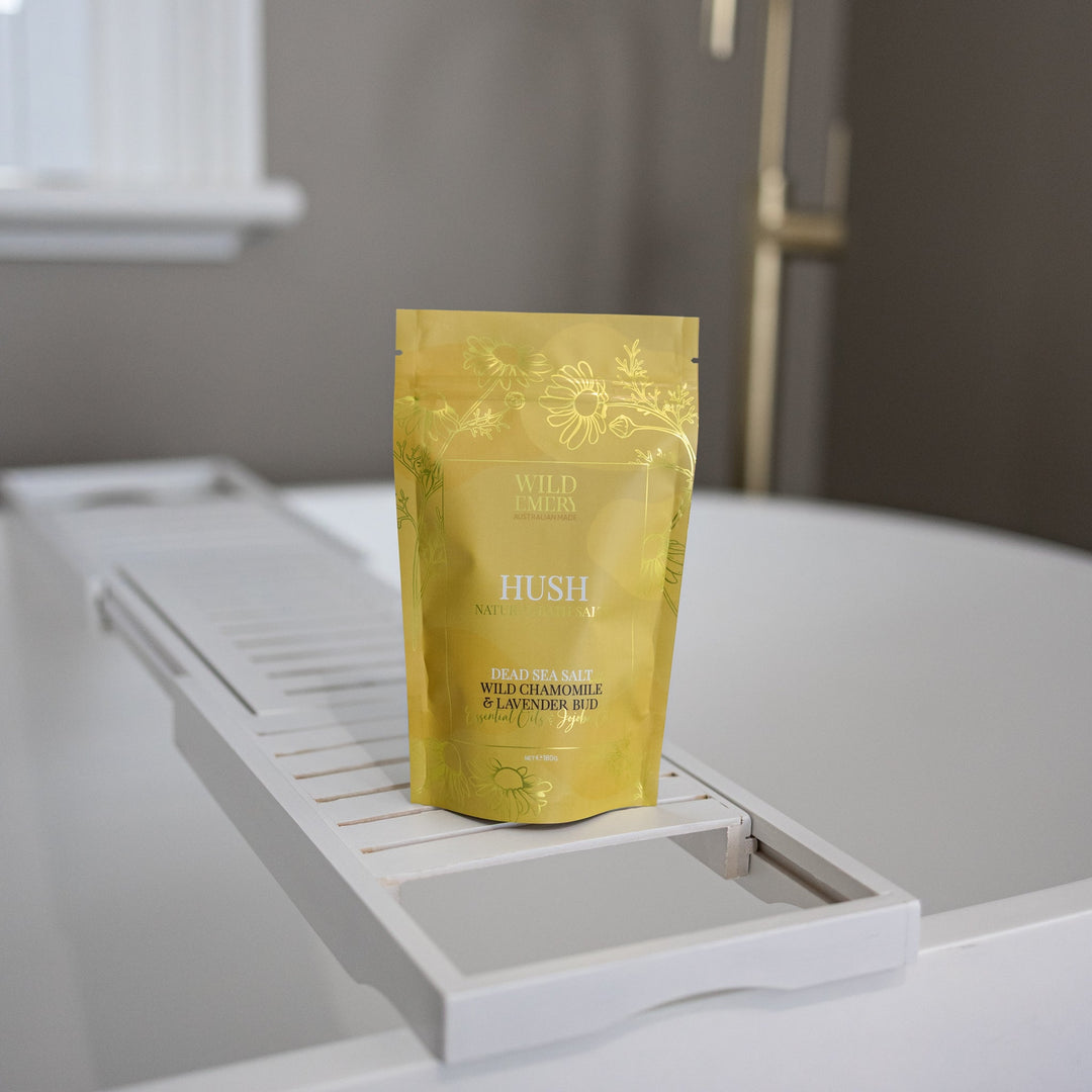 Wild Emery Natural Bath Salts -Hush
