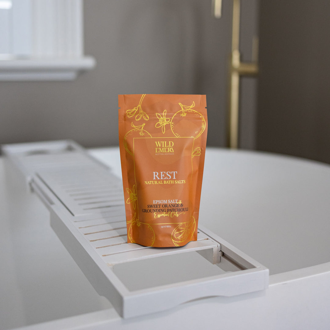 Wild Emery Natural Bath Salts -Rest