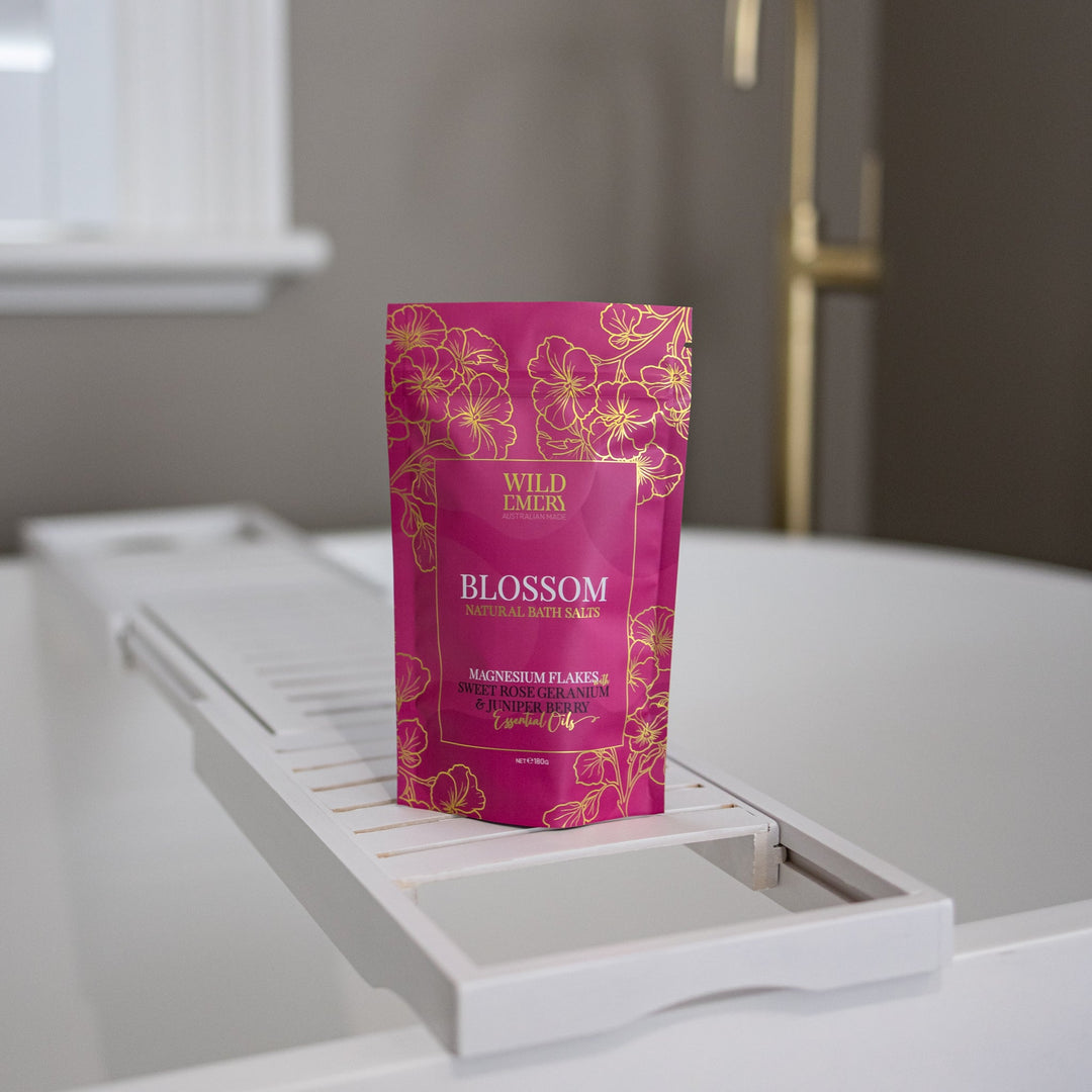 Wild Emery Natural Bath Salts -Blossom