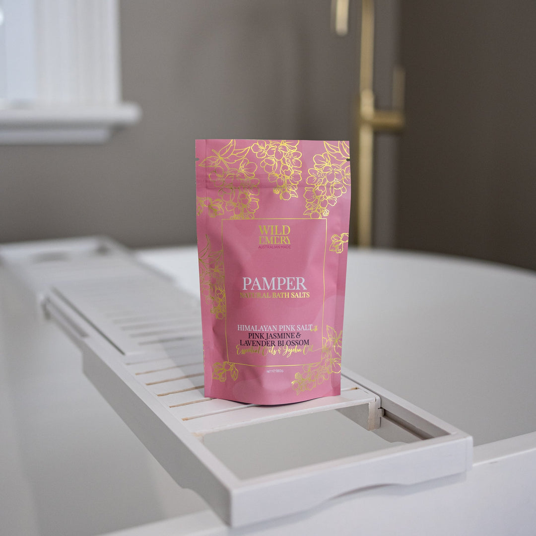 Wild Emery Natural Bath Salts -Pamper