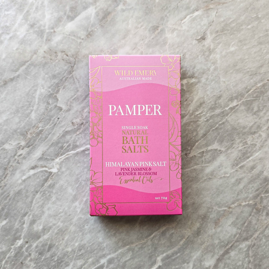 Wild Emery Single Natural Bath Salts - Pamper