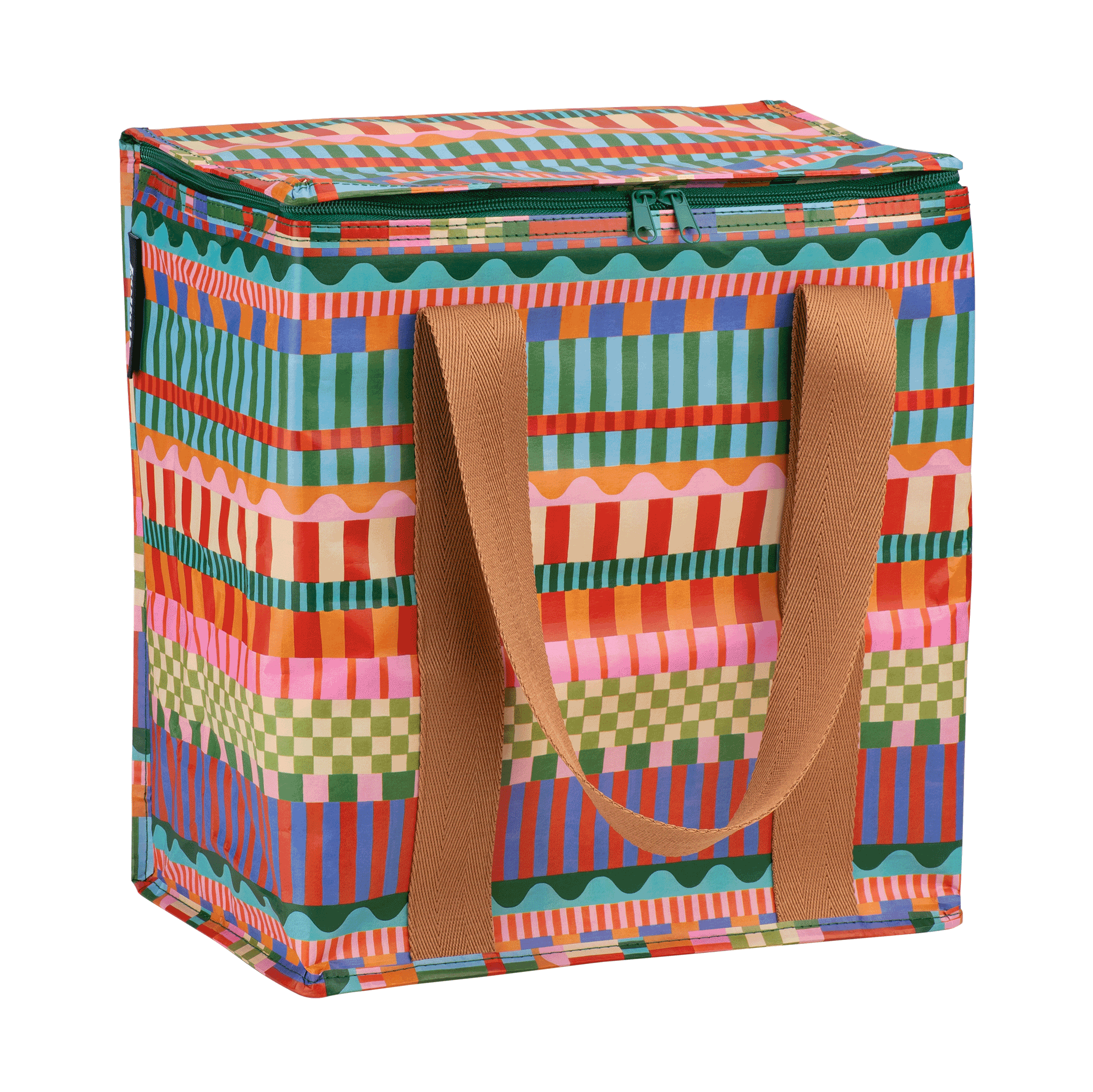Kollab Cooler Bag Blocks and Stripe