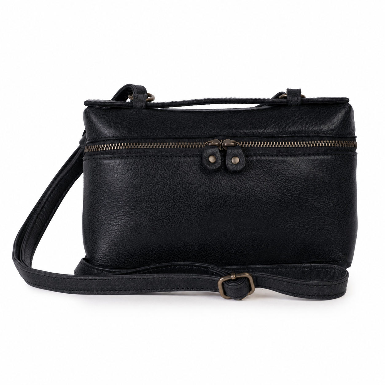 Dusky Robin Leather Heidi Crossbody Clutch