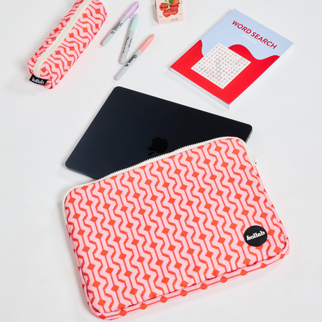 Kollab Laptop Case Cherry Zig Zag