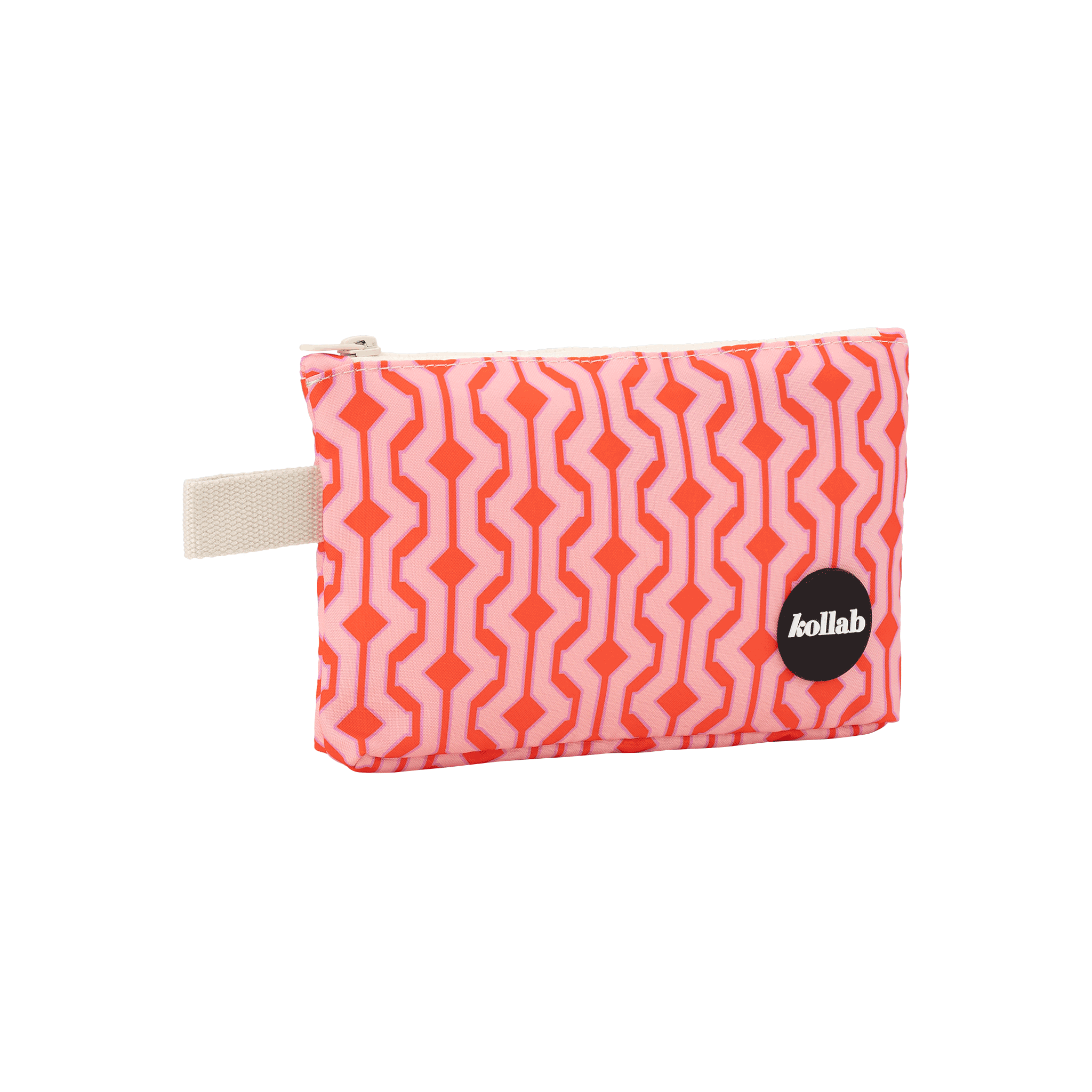 Kollab Holiday Mini Pouch Cherry Zig Zag