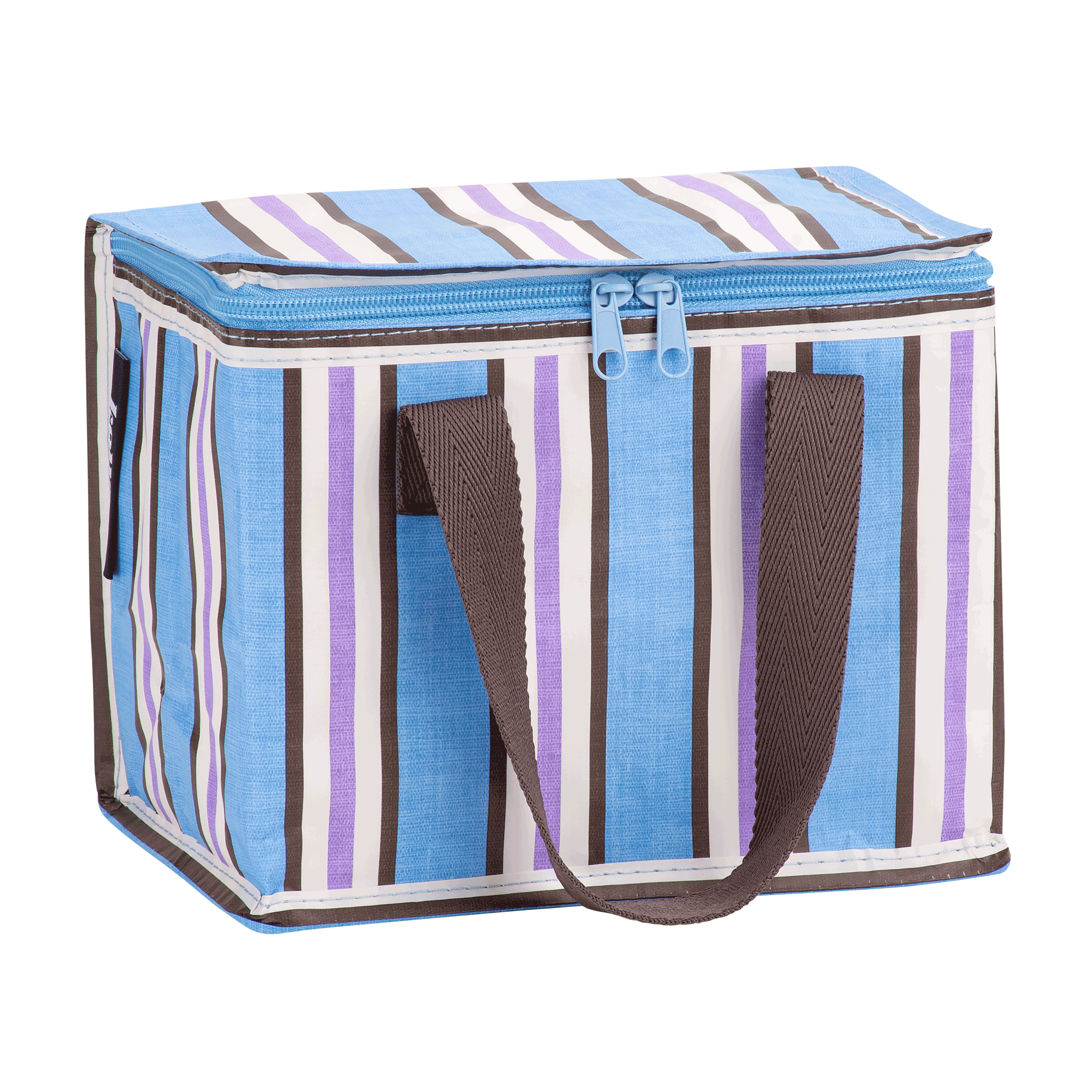 Kollab Classic Lunch Box Choc Blue Stripe